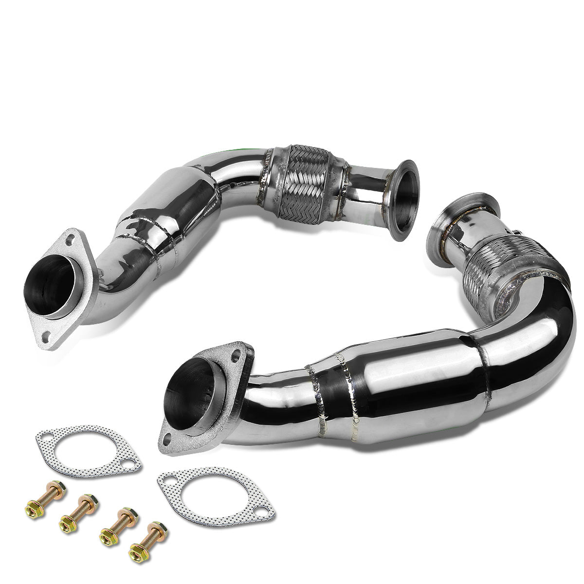 DOWNPIPE 08-14 BMW X6 / 09-12 BMW 750I , 750LI , XDRIVE / 10-13 BMW X5 , 550I GT , XDRIVE / 11-12 BMW ALPHINA B7 , XDRIVE , B7L , B7L X DRIVE / 11-13 BMW 550I - FITS 4.4L TURBOCHARGED MODELS ONLY