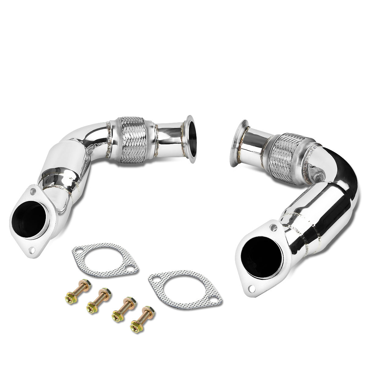 DOWNPIPE 08-14 BMW X6 / 09-12 BMW 750I , 750LI , XDRIVE / 10-13 BMW X5 , 550I GT , XDRIVE / 11-12 BMW ALPHINA B7 , XDRIVE , B7L , B7L X DRIVE / 11-13 BMW 550I - FITS 4.4L TURBOCHARGED MODELS ONLY