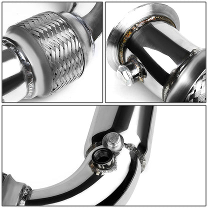 DOWNPIPE 08-14 BMW X6 / 09-12 BMW 750I , 750LI , XDRIVE / 10-13 BMW X5 , 550I GT , XDRIVE / 11-12 BMW ALPHINA B7 , XDRIVE , B7L , B7L X DRIVE / 11-13 BMW 550I - FITS 4.4L TURBOCHARGED MODELS ONLY