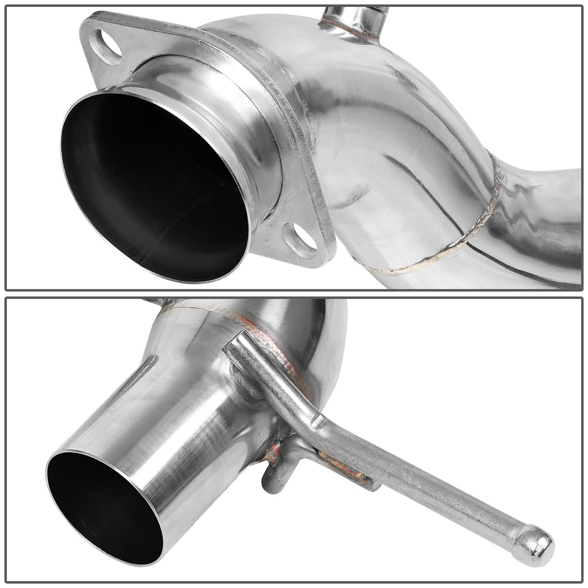 DOWNPIPE 3" FOR 15-16 FORD MUSTANG ECOBOOST 2.3T 2 PCS