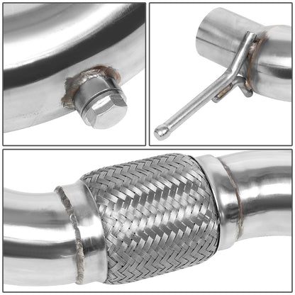 DOWNPIPE 3" FOR 15-16 FORD MUSTANG ECOBOOST 2.3T 2 PCS