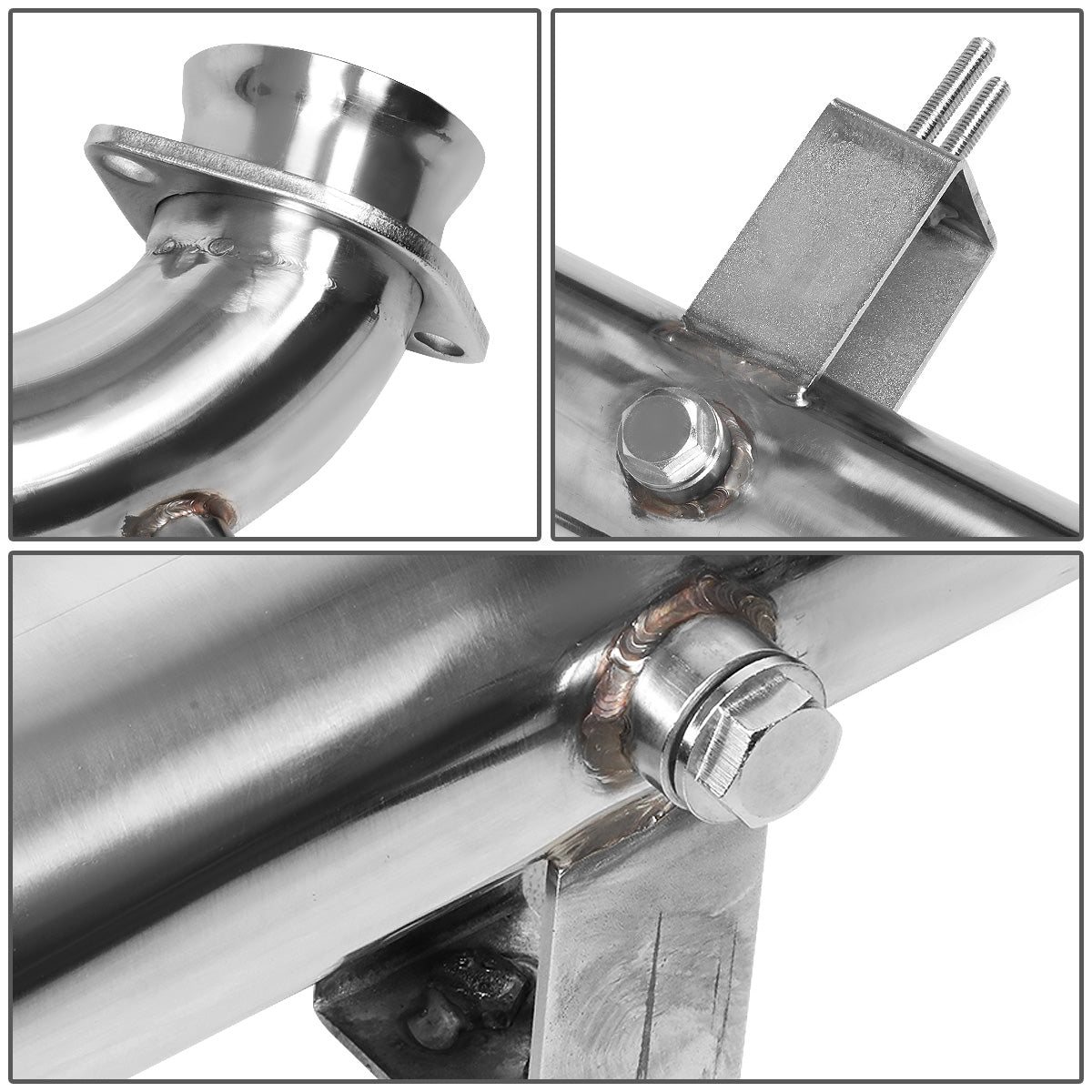 DOWNPIPE 3" FOR 15-16 FORD MUSTANG ECOBOOST 2.3T 2 PCS