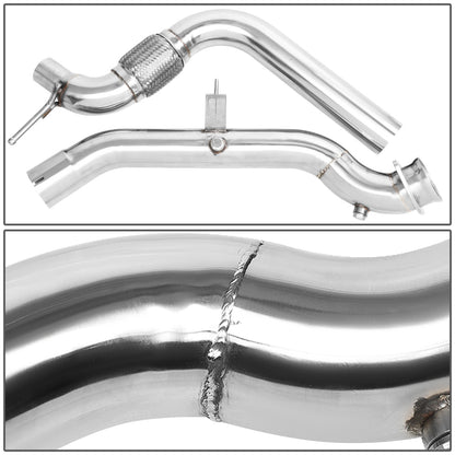 DOWNPIPE 3" FOR 15-16 FORD MUSTANG ECOBOOST 2.3T 2 PCS