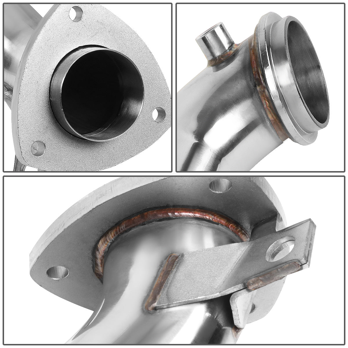 DOWNPIPE 15-16 CHEVY EXPRESS 2500 3500 6.6L / 15-16 CHEVY SILVERADO 2500 HD 3500 HD 6.6L - ONLY FITS MODELS WITH 3-BOLT FLANGE STYLE CONNECTION