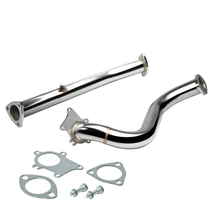 DOWNPIPE 06-11 HONDA CIVIC SI K20 - 5 BOLT - 2.25" - 2PC
