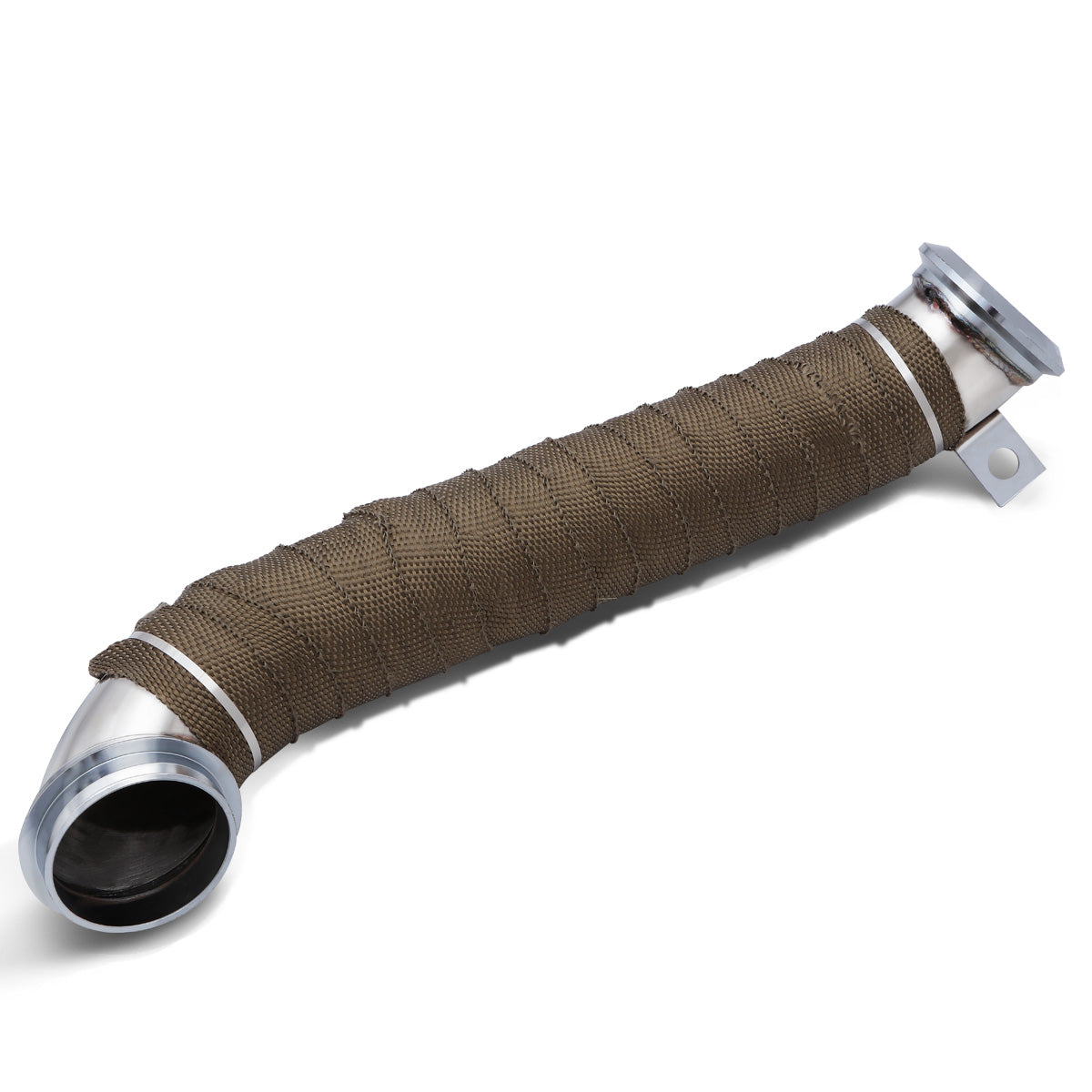 DOWNPIPE 04-10 CHEVY SILVERADO 2500 3500 6.6L TURBO DIESEL / 04-10 GMC SIERRA 2500 3500 6.6L TURBO DIESEL - W/ HEAT WRAP
