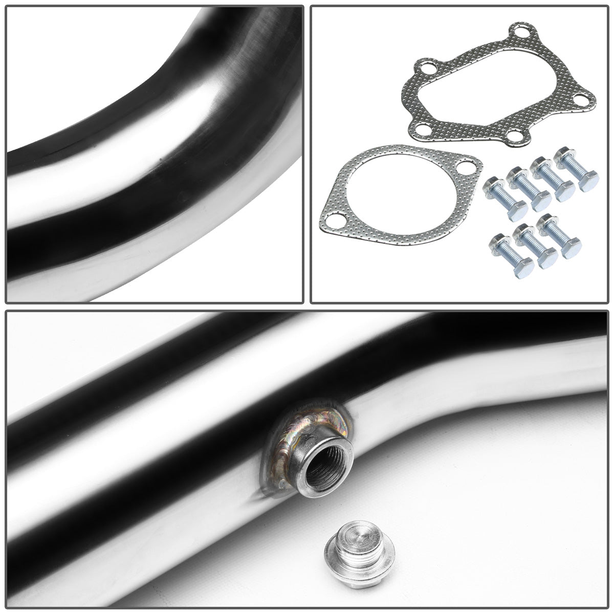 DOWNPIPE 08-14 SUBARU WRX, STI WAGON / 11-15 SUBARU WRX STI SEDAN / 08-14 SUBARU WRX STI WAGON / 05-09 SUBARU LEGACY GT (MANUAL TRANSMISSION ONLY) / 06-09 SUBARU LEGACY GT SPECB / 05-09 SUBARU OUTBACK XT (MANUAL TRANSMISSION ONLY) / 09-13 SUBARU FORESTER