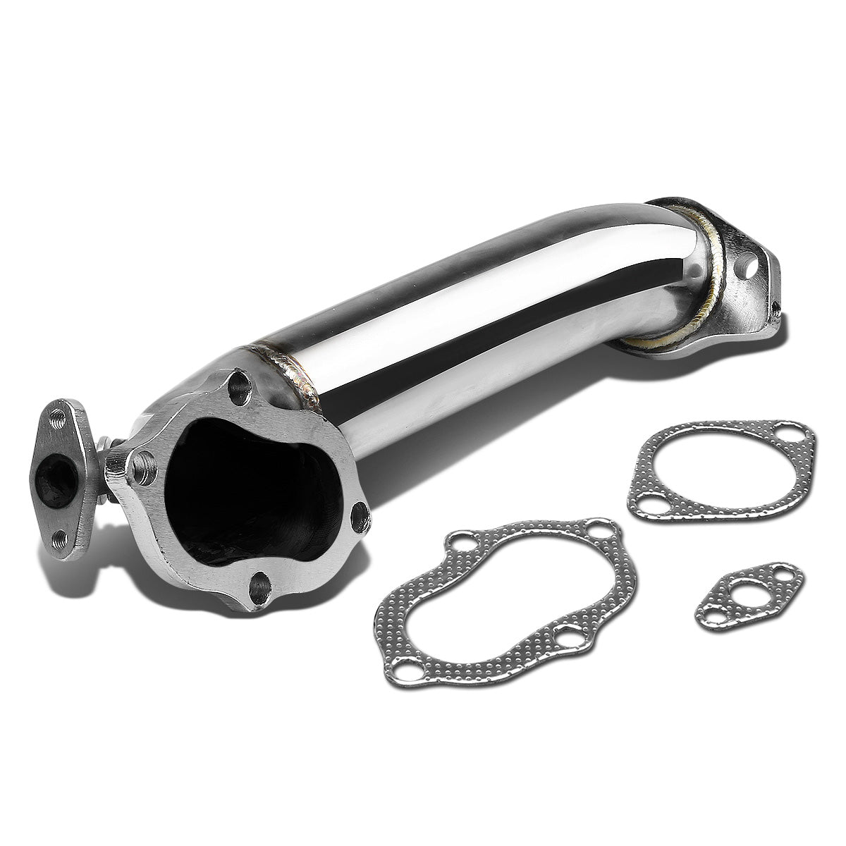 TURBO MANIFOLD TURBO ELBOW DOWNPIPE - STAINLESS STEEL - 91-96 MITSUBISHI 3000GT / STEALTH