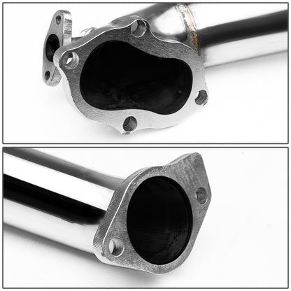 TURBO MANIFOLD TURBO ELBOW DOWNPIPE - STAINLESS STEEL - 91-96 MITSUBISHI 3000GT / STEALTH