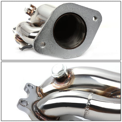 TURBO MANIFOLD TURBO ELBOW DOWNPIPE - STAINLESS STEEL - 89-02 NISSAN SKYLINE GT-R R32/R33/R34 + DOWNPIPE