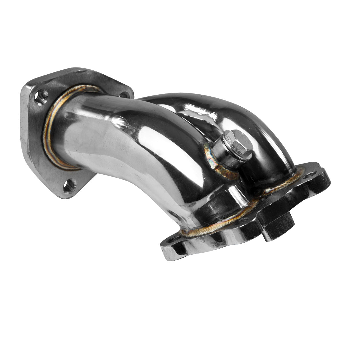 TURBO MANIFOLD TURBO ELBOW DOWNPIPE - STAINLESS STEEL - SR20/SR20DET - DUMP INTERNAL T1
