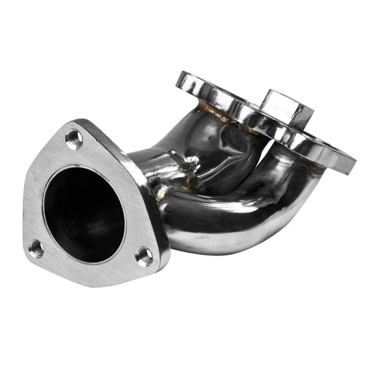 TURBO MANIFOLD TURBO ELBOW DOWNPIPE - STAINLESS STEEL - SR20/SR20DET - DUMP INTERNAL T1
