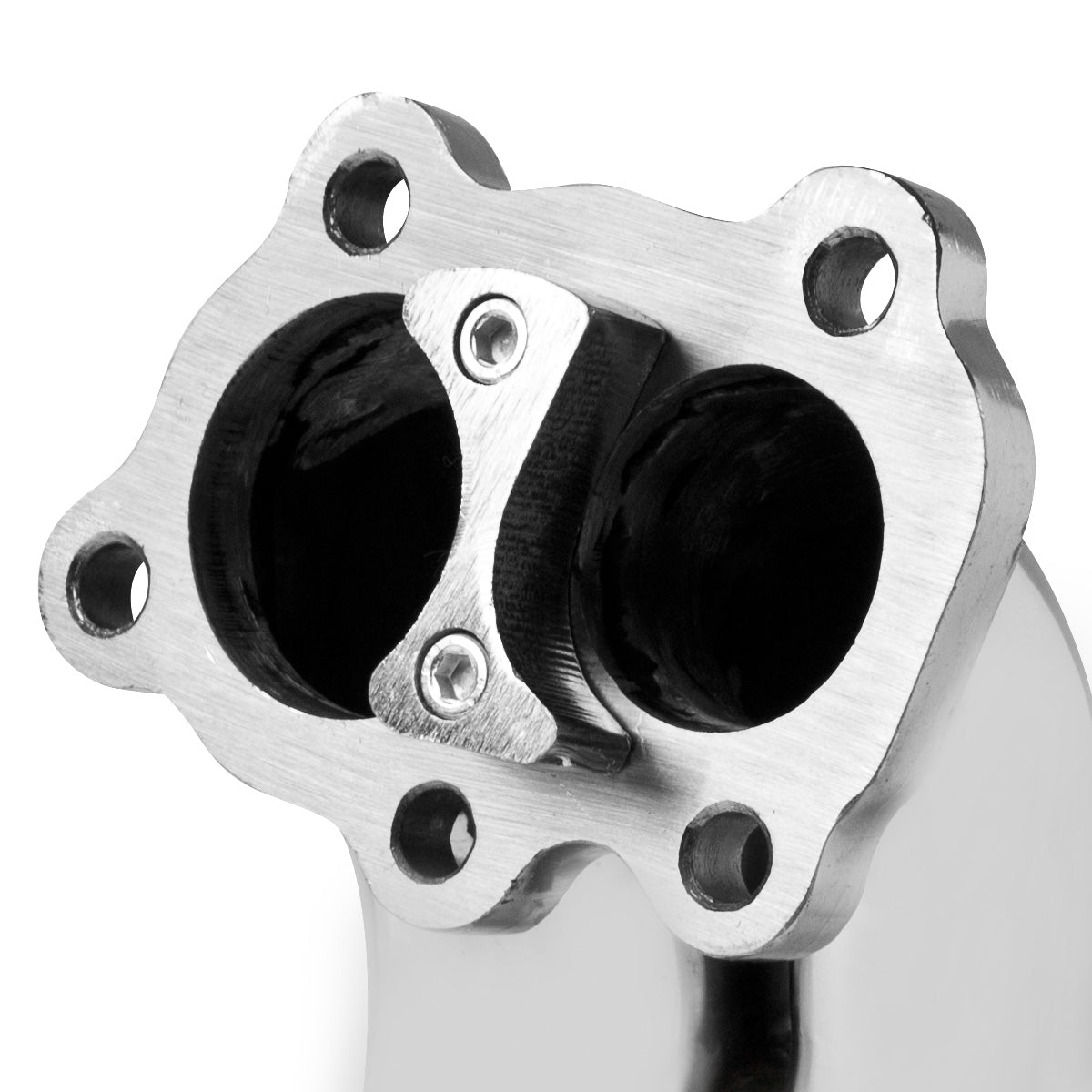 TURBO MANIFOLD TURBO ELBOW DOWNPIPE - STAINLESS STEEL - SR20/SR20DET - DUMP INTERNAL T1