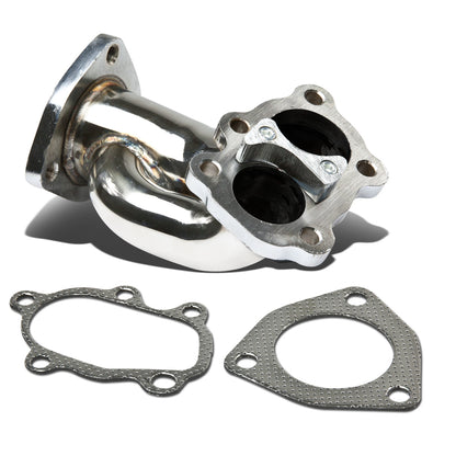TURBO MANIFOLD TURBO ELBOW DOWNPIPE - STAINLESS STEEL - SR20/SR20DET - DUMP INTERNAL T1