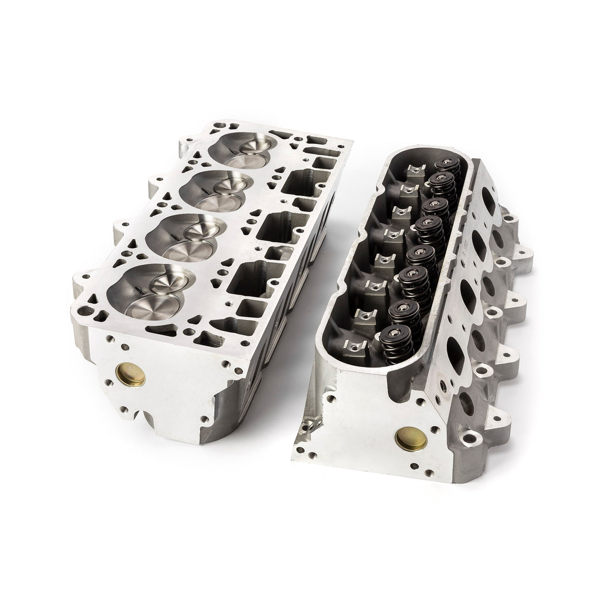 Complete Aluminum Cylinder Heads Chevy LS7 250cc 60cc 6 Bolt .625 Lift