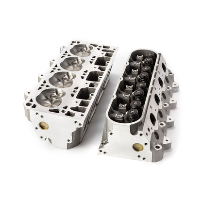 Complete Aluminum Cylinder Heads Chevy LS7 250cc 60cc 6 Bolt .625 Lift