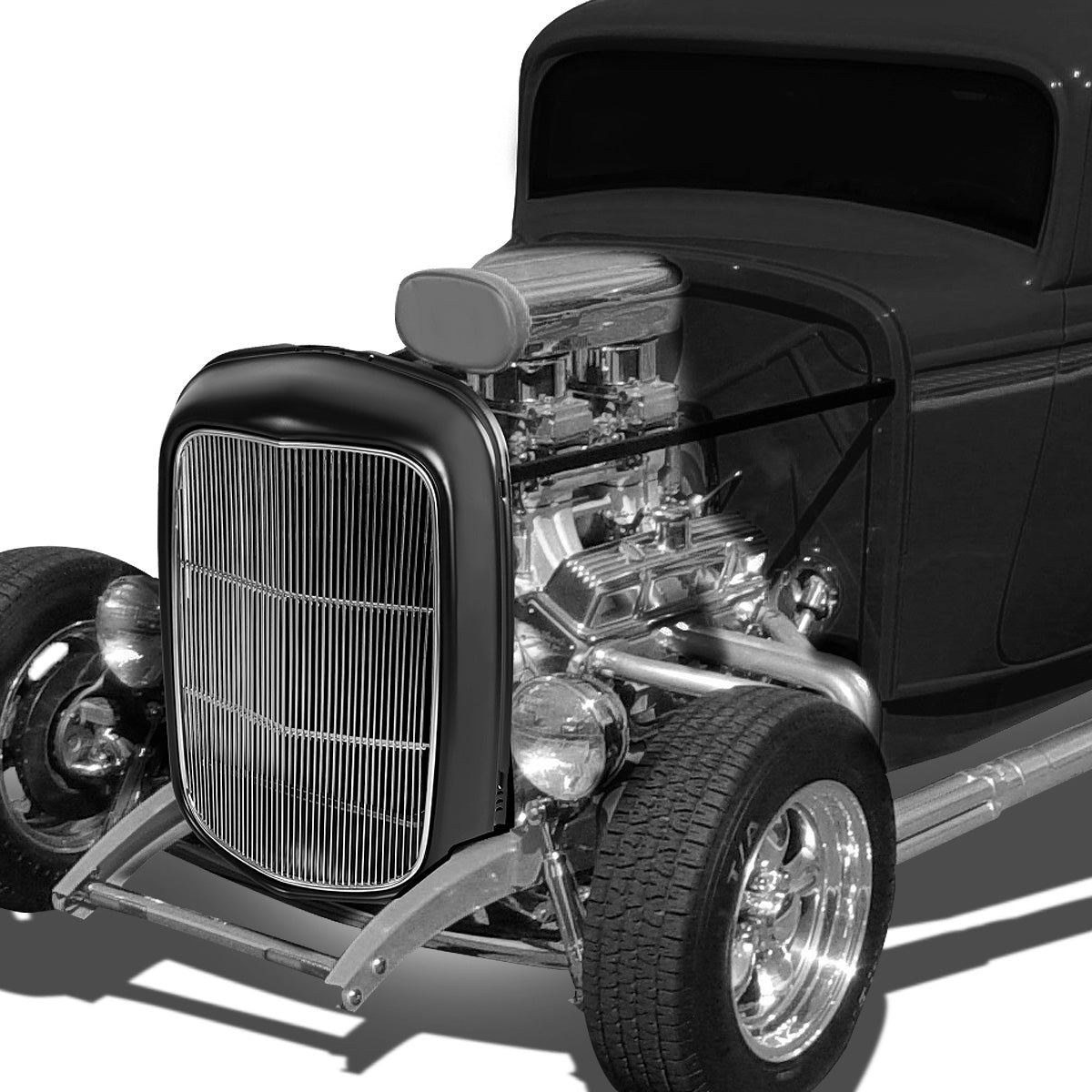 DEFENSA OFF ROAD 1932 MODEL B / BB / 18 - STAINLESS STEEL