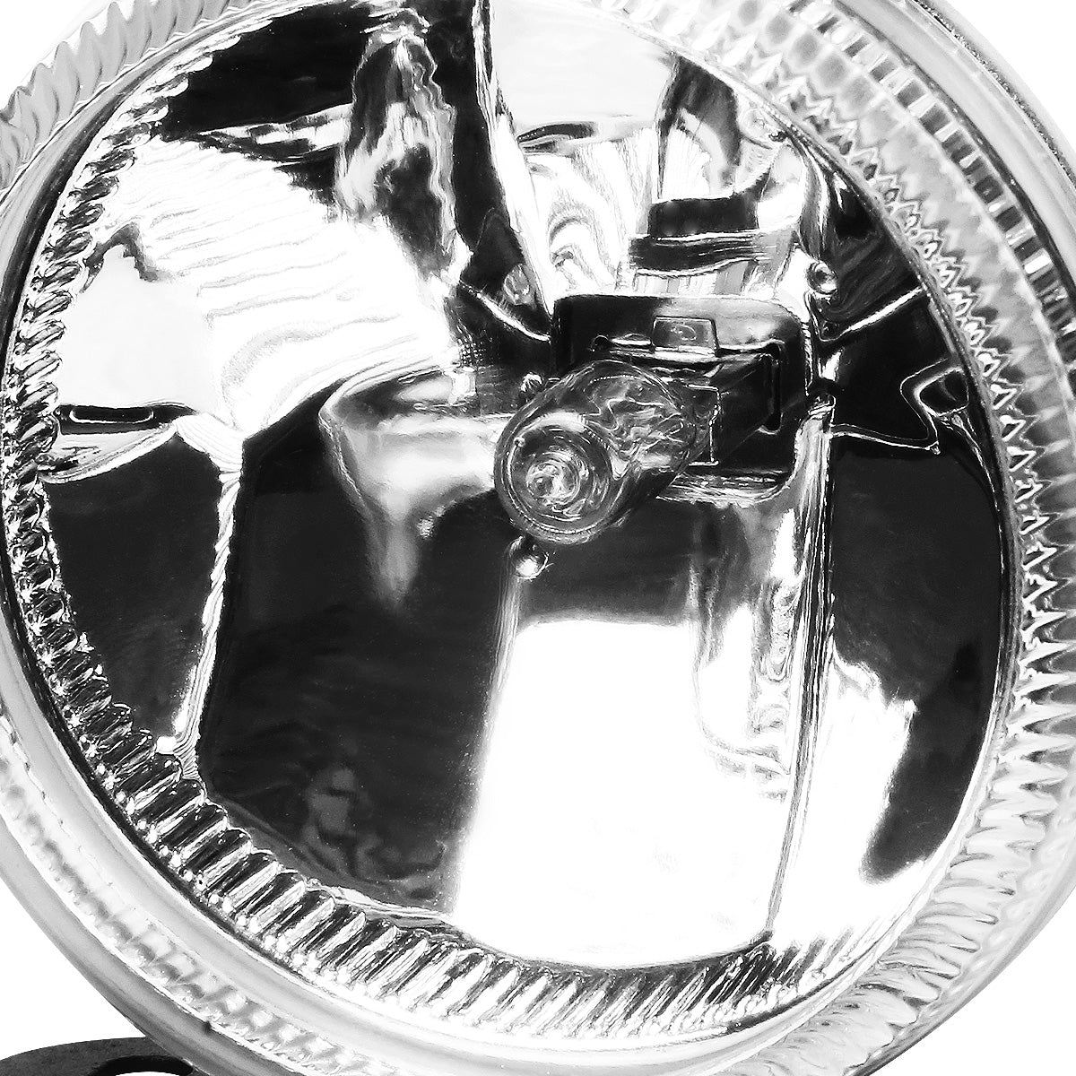 FAROS DE NIEBLA UNIVERSAL - ROUND - 3.5 INCH - H3 BULB - CLEAR