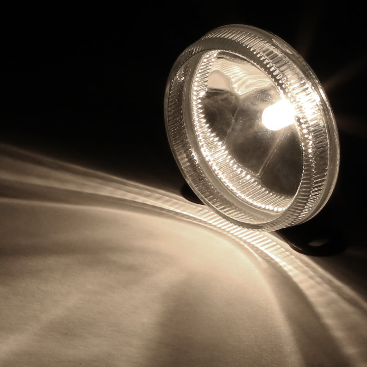 FAROS DE NIEBLA UNIVERSAL - ROUND - 3.5 INCH - H3 BULB - SMOKE