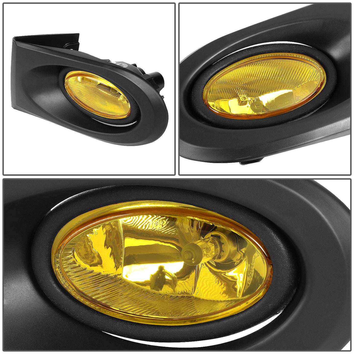 FAROS DE NIEBLA 02-04 ACURA RSX 2-DR - W/ SWITCH - H11 BULB - AMBER