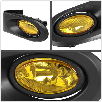 FAROS DE NIEBLA 02-04 ACURA RSX 2-DR - W/ SWITCH - H11 BULB - AMBER
