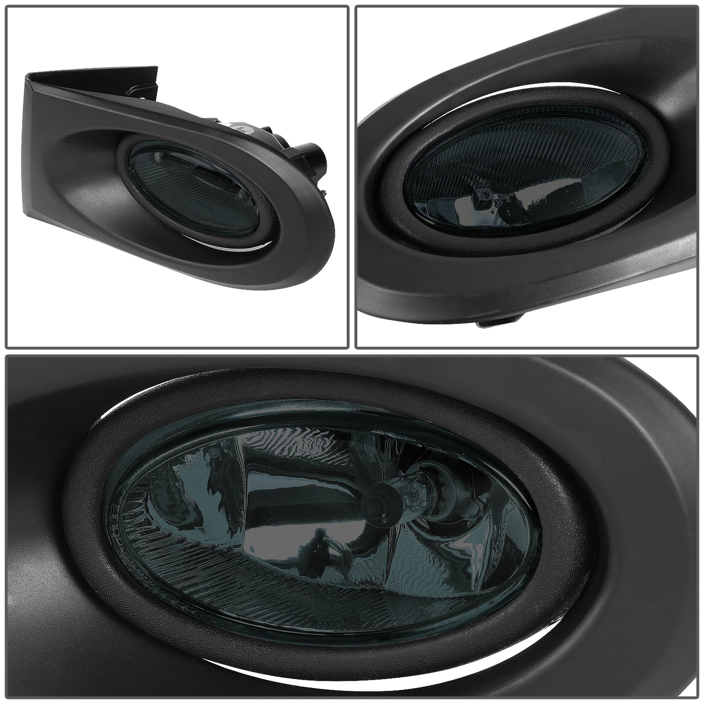 FAROS DE NIEBLA 02-04 ACURA RSX 2-DR - W/ SWITCH - H11 BULB - SMOKE