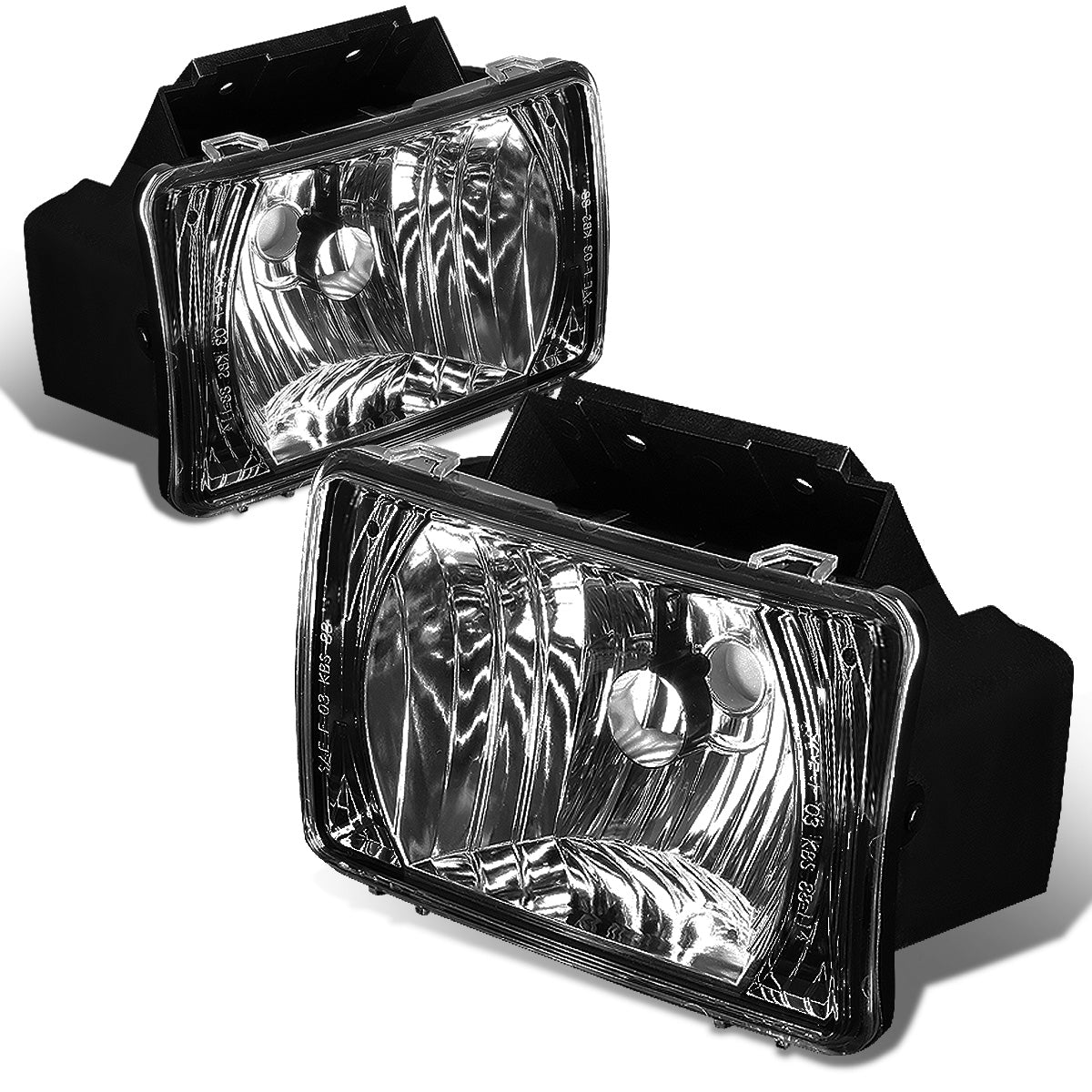 FAROS DE NIEBLA 04-12 CHEVY COLORADO, GMC CANYON 4-DR - NO SWITCH - H11 BULB - BLACK