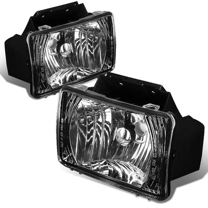 FAROS DE NIEBLA 04-12 CHEVY COLORADO, GMC CANYON 4-DR - NO SWITCH - H11 BULB - BLACK