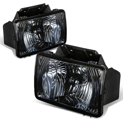 FAROS DE NIEBLA 04-12 CHEVY COLORADO, GMC CANYON 4-DR - NO SWITCH - H11 BULB - SMOKE