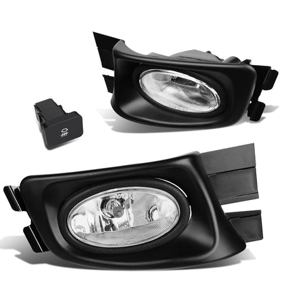 FAROS DE NIEBLA 03-05 HONDA ACCORD 4-DR - W/ SWITCH - H11 BULB - CLEAR