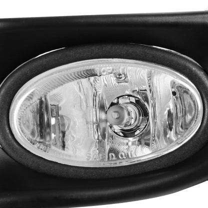 FAROS DE NIEBLA 03-05 HONDA ACCORD 4-DR - W/ SWITCH - H11 BULB - CLEAR