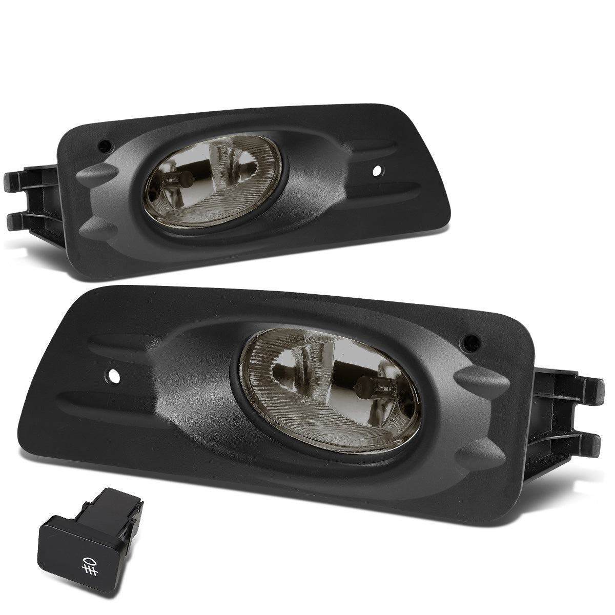 FAROS DE NIEBLA 06-07 HONDA ACCORD 4-DR - W/ SWITCH - H11 BULB - SMOKE
