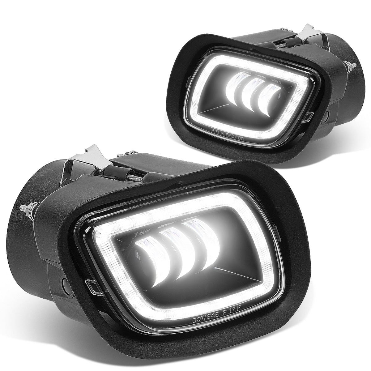 FAROS DE NIEBLA 08-17 FREIGHTLINER CASCADIA - BLACK
