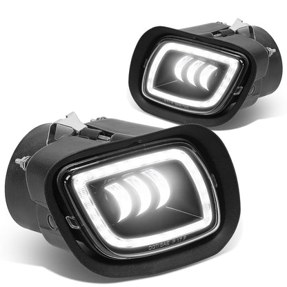 FAROS DE NIEBLA 08-17 FREIGHTLINER CASCADIA - BLACK