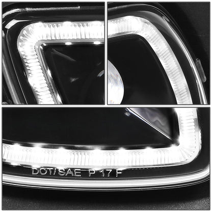 FAROS DE NIEBLA 08-17 FREIGHTLINER CASCADIA - BLACK