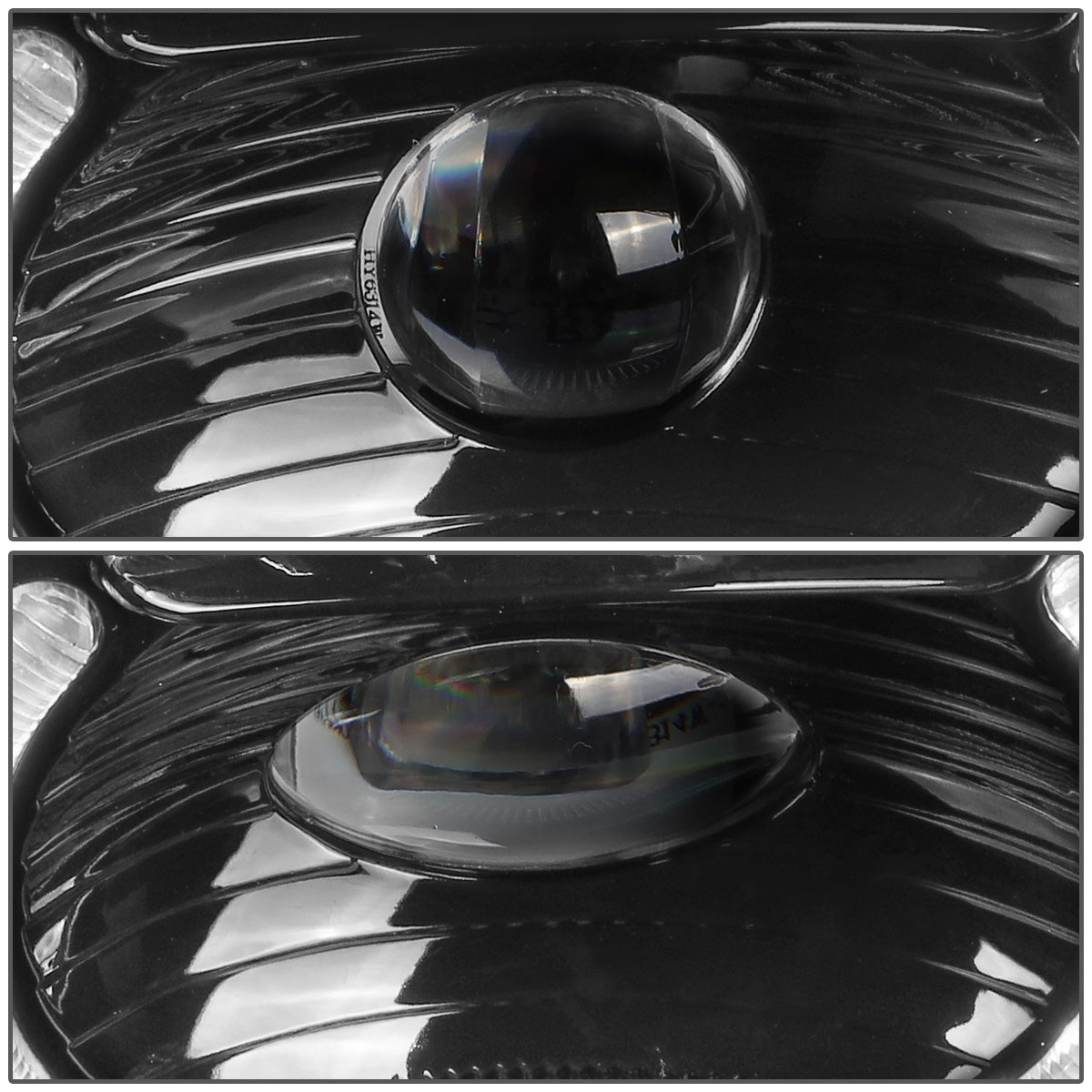 FAROS DE NIEBLA 04-18 VOLVO VN VNL 300, 400, 430, 630, 740, 760, 860 - HALO DRL WILL REQUIRE WIRING TO EXISTING LIGHTING - BLACK