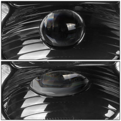 FAROS DE NIEBLA 04-18 VOLVO VN VNL 300, 400, 430, 630, 740, 760, 860 - HALO DRL WILL REQUIRE WIRING TO EXISTING LIGHTING - BLACK