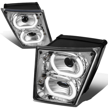 FAROS DE NIEBLA 04-18 VOLVO VN VNL 300, 400, 430, 630, 740, 760, 860 - HALO DRL WILL REQUIRE WIRING TO EXISTING LIGHTING - CLEAR