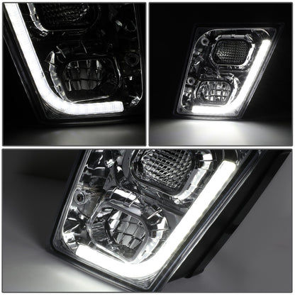 FAROS DE NIEBLA 03-17 VOLVO VN VNL VNM VNX MODEL TRUCKS - 3D - LED - CHROME