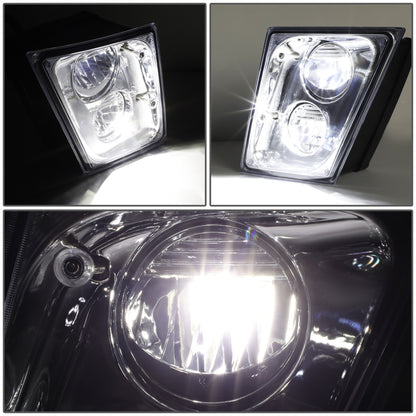FAROS DE NIEBLA 03-17 VOLVO VN VNL VNM VNX MODEL TRUCKS - LED - CHROME