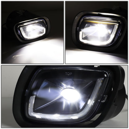 FAROS DE NIEBLA 08-17 FREIGHTLINER CASCADIA - PROJECTOR - 3D - LED - BLACK