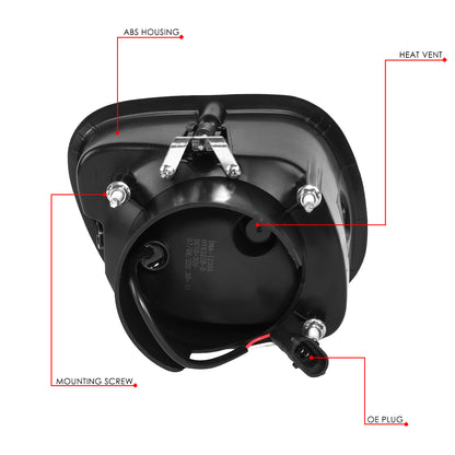FAROS DE NIEBLA 08-17 FREIGHTLINER CASCADIA - PROJECTOR - LED - BLACK