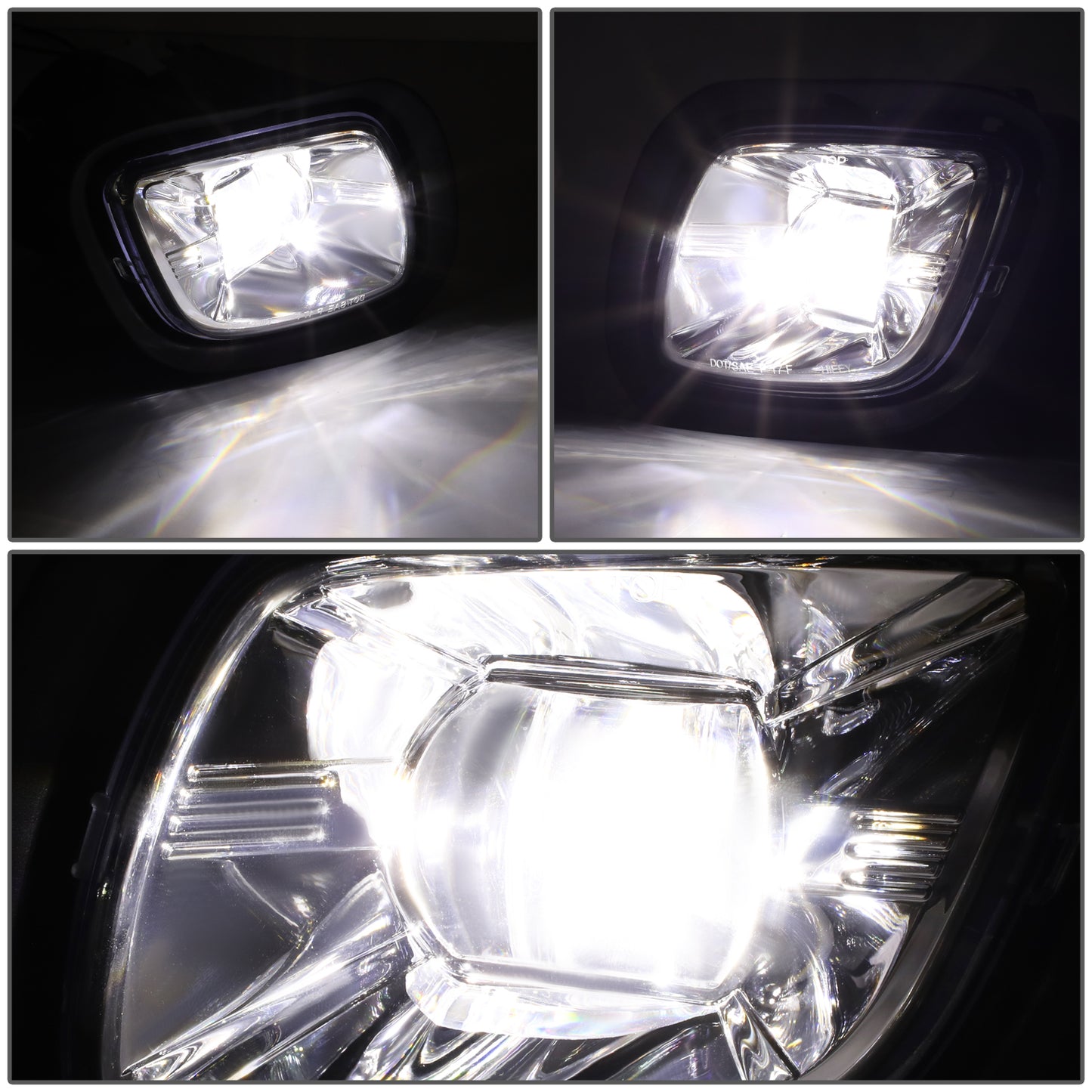 FAROS DE NIEBLA 08-17 FREIGHTLINER CASCADIA - PROJECTOR - LED - CHROME