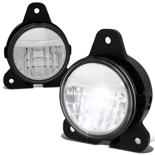 FAROS DE NIEBLA 18-20 VOLVO VNR, VNR 300, VNR400, VNR 640 MODELS - REFLECTOR - FULL LED - CHROME