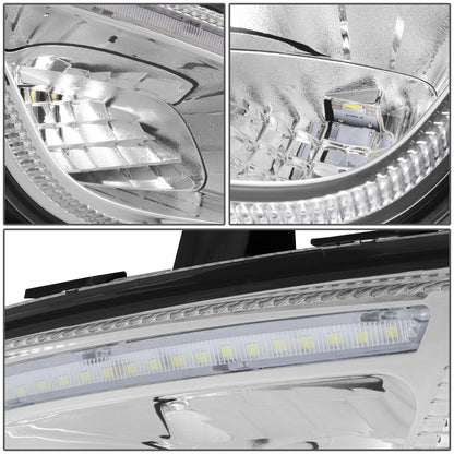 FAROS DE NIEBLA 18-22 FREIGHTLINER CASCADIA - REFLECTOR - 3D - FULL LED - CHROME