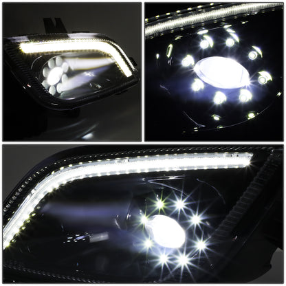 FAROS DE NIEBLA 18-22 FREIGHTLINER CASCADIA - PROJECTOR - 3D - FULL LED - BLACK