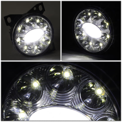 FAROS DE NIEBLA 08-15 KENWORTH T660 / 13-20 PETERBILT 579 / 11-20 PETERBILT 587 - PROJECTOR - FULL LED - CHROME