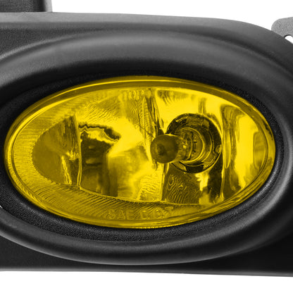 FAROS DE NIEBLA 06-08 HONDA CIVIC 4-DR - W/ SWITCH - H11 BULB - AMBER