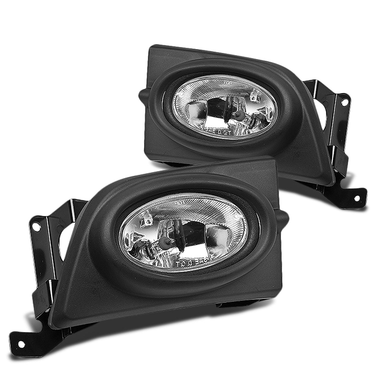 FAROS DE NIEBLA 06-08 HONDA CIVIC 4-DR - W/ SWITCH - H11 BULB - CLEAR