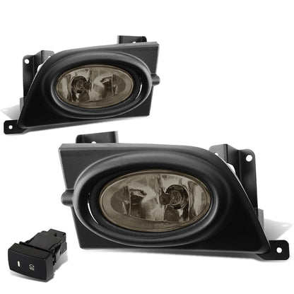 FAROS DE NIEBLA 06-08 HONDA CIVIC 4-DR - W/ SWITCH - H11 BULB - SMOKE